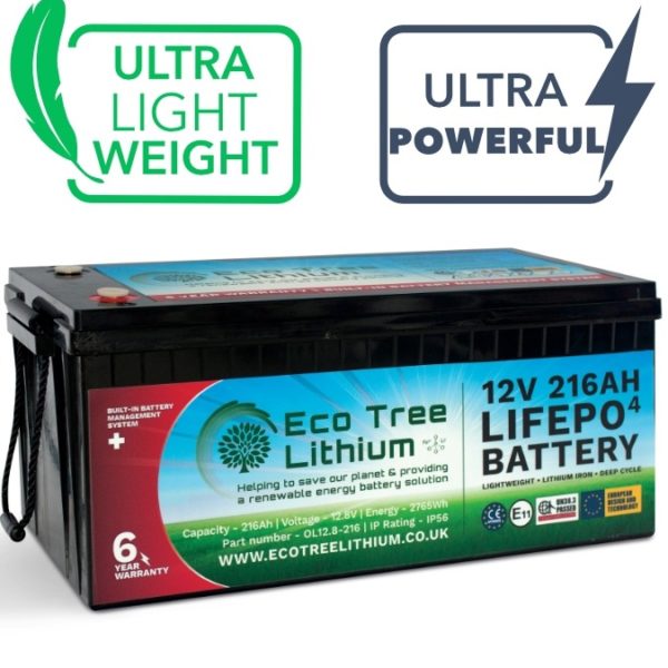 Eco Tree 216Ah Lithium (LiFePo) Battery