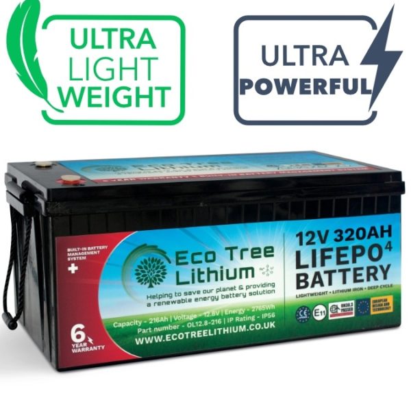 Eco Tree 320Ah Lithium (LiFePo) Battery