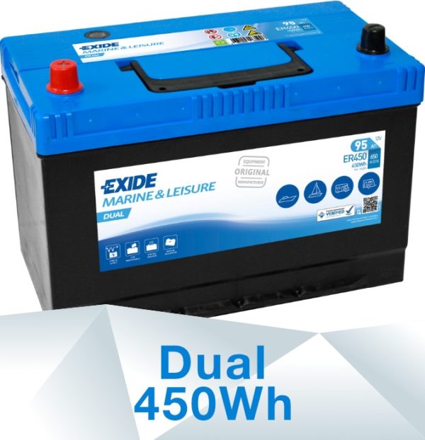 ER450 Exide Marine & Leisure | Dual Purpose