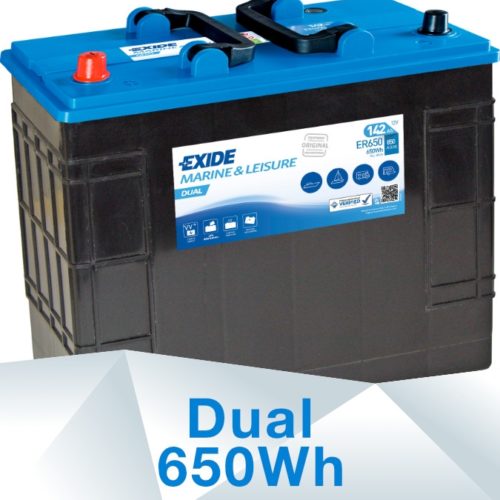 Exide Leisure | Dual | ER650