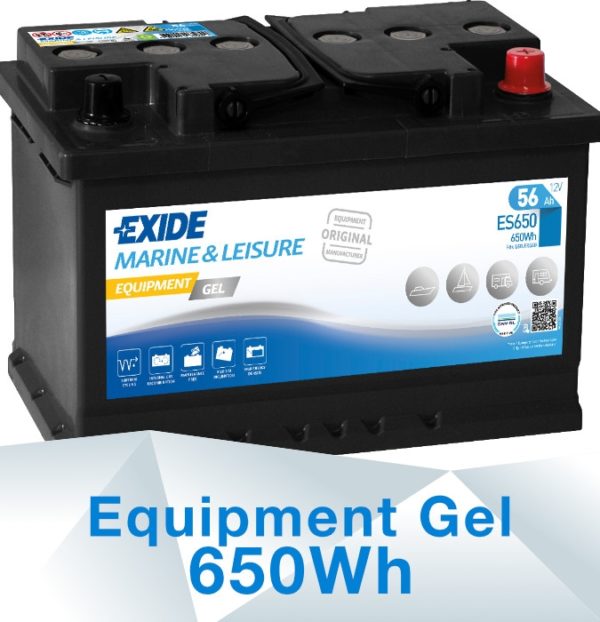 Exide Gel ES650