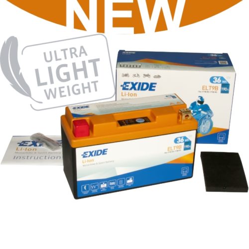 Exide Bike Lithium ELT9B | YT7B/YT9B