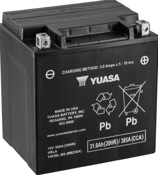 Yuasa Motorcycle YIX30L-BS Battery