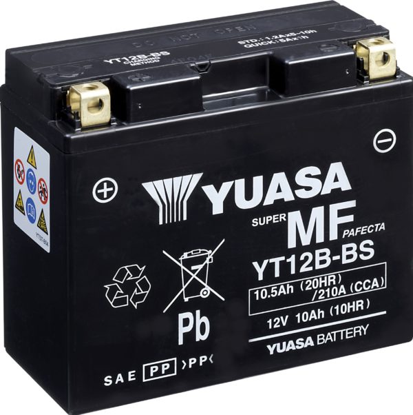 Yuasa Motorcycle YT12B-BS Battery