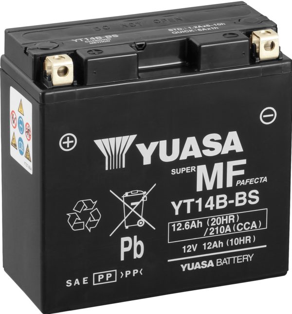 Yuasa Motorcycle YT14B-BS Battery