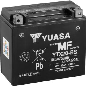 Yuasa Motorcycle YTX20-BS Battery