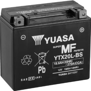 Yuasa Motorcycle YTX20L-BS Battery