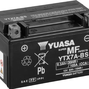 Yuasa Motorcycle YTX7A-BS Battery