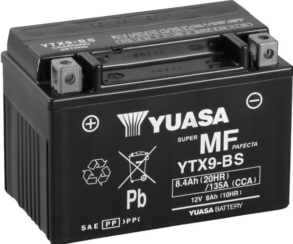 Yuasa Motorcycle YTX9-BS Battery