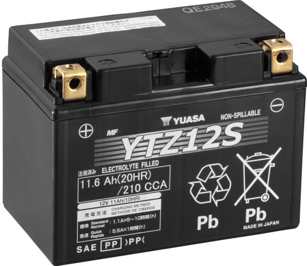 Yuasa Motorcycle YTZ12S Battery