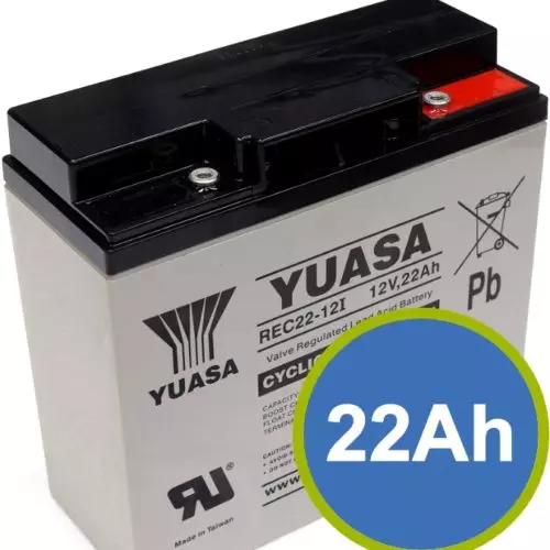 Yuasa REC22-12I (Set of 2)