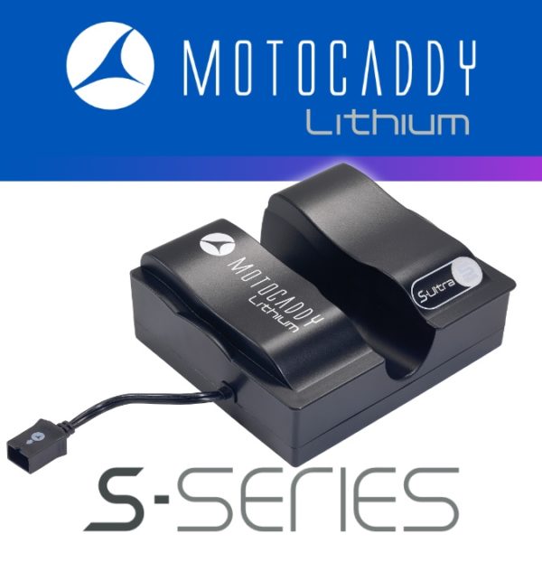 Motocaddy S-Series Ultra | Extended Lithium Battery & Charger