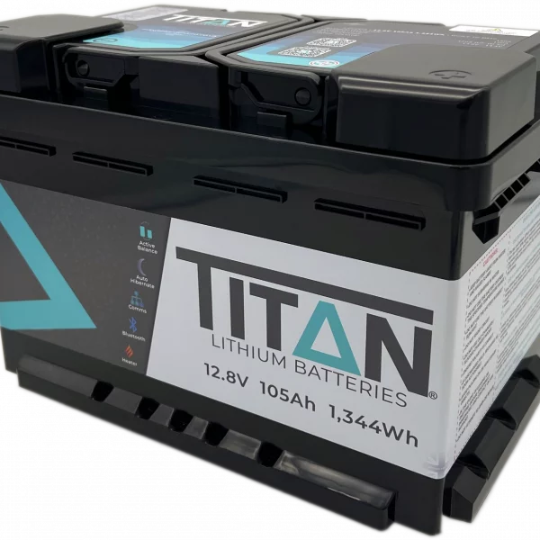 105Ah/100Ah lithium leisure battery