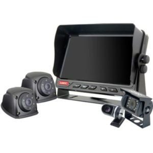 7" QUAD CAMERA SYSTEM (4 CAMERA INPUTS, INCL. 4 X CAMERAS)