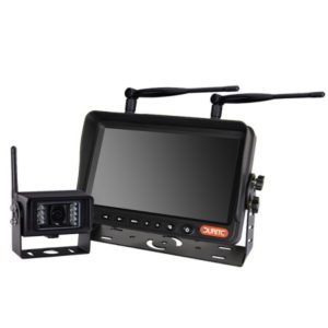 7" 4-CH QUAD MONITOR WIRELESS CAMERA SYSTEM (INCL. 1 X IP69K CAMERAS) - 12V/24V