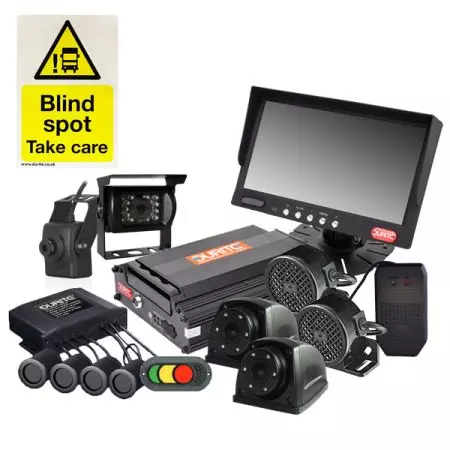 FORS/DVS COMPLIANT KIT WITH DVR AND PUSH FIT SUZI CABLE (SOLID STATE DRIVE)