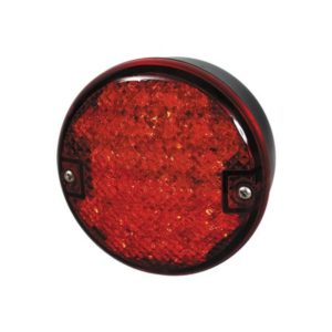 140MM COMMERCIAL LED STOP/TAIL LAMP WITH STUD FIXING - 12/24V