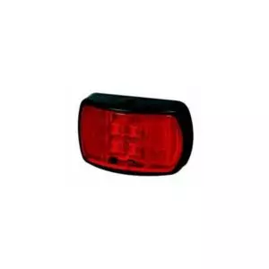 RED LED REAR MARKER LAMP WITH SUPERSEAL PLUG - 12/24V
