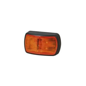 AMBER LED SIDE MARKER LAMP WITH SUPERSEAL PLUG - 12/24V