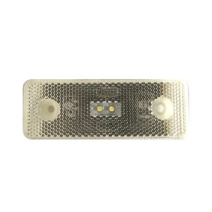 CLEAR FRONT LED MARKER LAMP - 12/24