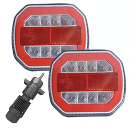 WIRELESS 5 FUNCTION MAGNETIC REAR COMBINATION LAMPS (24V application)