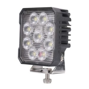 45W LED WORK LAMP WITH AMBER WARNING LIGHT - 12/24V
