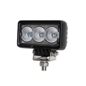 3 X 10W COMPACT FLOOD BEAM LED WORK LAMP WITH DT CONNECTOR - 12/24V