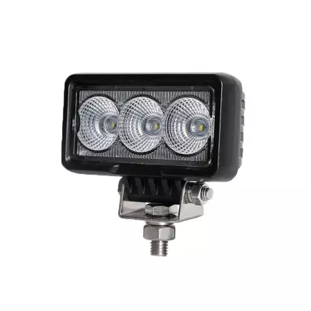 3 X 10W COMPACT FLOOD BEAM LED WORK LAMP WITH DT CONNECTOR - 12/24V