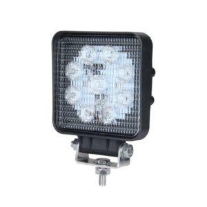 9 X 3W LED SQUARE WORK LAMP WITH DEUTSCH DT CONNECTOR - 10-30V
