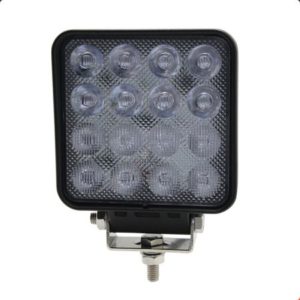 POWERFUL 16 X 3W LED REVERSE / WORK LAMP - 12V/24V, 1600LM, IP69K