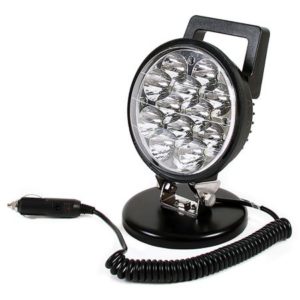 12 X 3W LED WORK LAMP WITH HANDLE - 12/24V