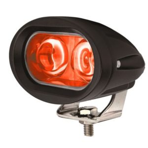 RED LED SPOT LAMP - 10-48V