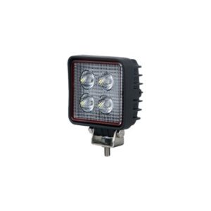 RED FLOOD BEAM LED WORK LAMP - 12/24V