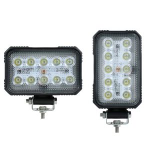 15W UNIVERSAL LED WORK LAMP WITH WIDE ANGLE FLOOD BEAM - 12/24V