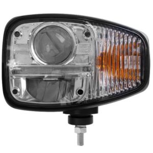 LED HEADLAMP WITH DI & DRL (LEFT SIDE - FOR LEFT HAND DRIVE, RIGHT HAND TRAFFIC) - 12/24V