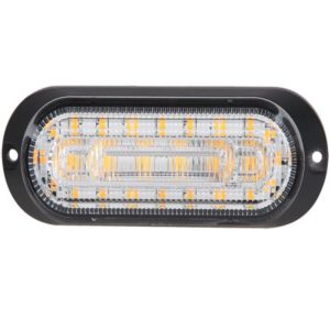 R10 R65 HIGH INTENSITY 6 AMBER LED WARNING LIGHT WITH DIRECTION INDICATOR - 12/24V