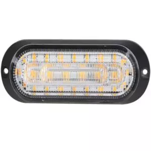 R10 R65 HIGH INTENSITY 6 AMBER LED WARNING LIGHT WITH DIRECTION INDICATOR - 12/24V