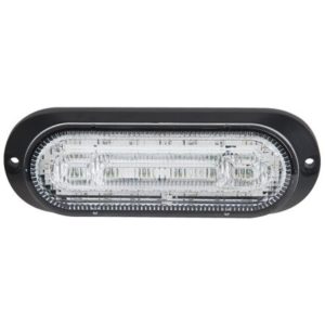 R10 R65 HIGH INTENSITY 6 AMBER LED WARNING LIGHT WITH SIDE MARKER - 12/24V