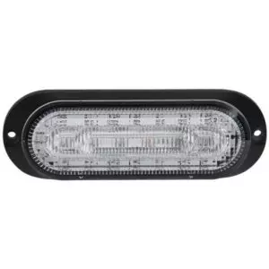 R10 R65 HIGH INTENSITY 6 AMBER LED WARNING LIGHT WITH DRL - 12/24V