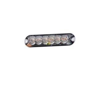 R10 R65 HIGH INTENSITY 6 AMBER LED WARNING LIGHT (12 FLASH PATTERNS)