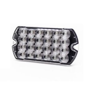 R10 R65 HIGH INTENSITY 24 AMBER LED WARNING LIGHT (19 FLASH PATTERNS) - 12/24V