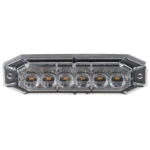 R65 CLASS 2 LED 12 AMBER WARNING LIGHT (11 FLASH PATTERNS)