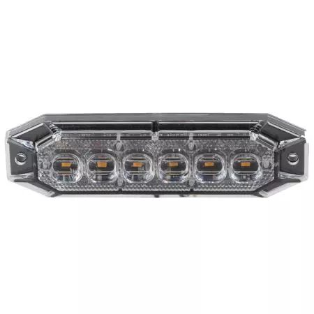 R65 CLASS 2 LED 12 AMBER WARNING LIGHT (11 FLASH PATTERNS)