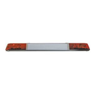 AMBER 1.2M ROTATING BEACON LIGHT BAR WITH 4 BOLT FIXING - 12/24V