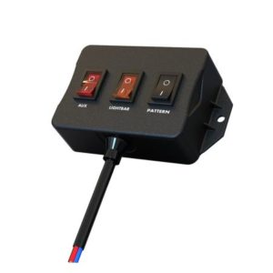 SWITCH PANEL FOR LED LIGHT BARS - 12/24V
