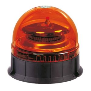 R10 R65 3-BOLT MOUNT MULTIFUNCTION AMBER LED BEACON - 12/24V