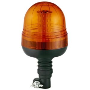 FLEXI DIN MOUNT MULTIFUNCTION AMBER LED BEACON - 12/24V