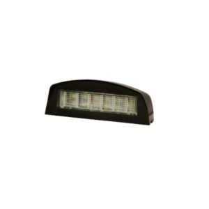 120MM BLACK PLASTIC LED NUMBER PLATE LAMP - 12/24V