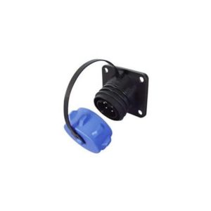 4 PIN HEAVY DUTY WATERPROOF PLASTIC BULKHEAD SOCKET - 32A