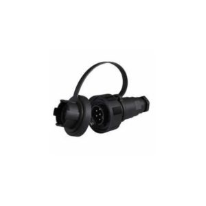 4 PIN WATERPROOF PLASTIC PLUG - 6A